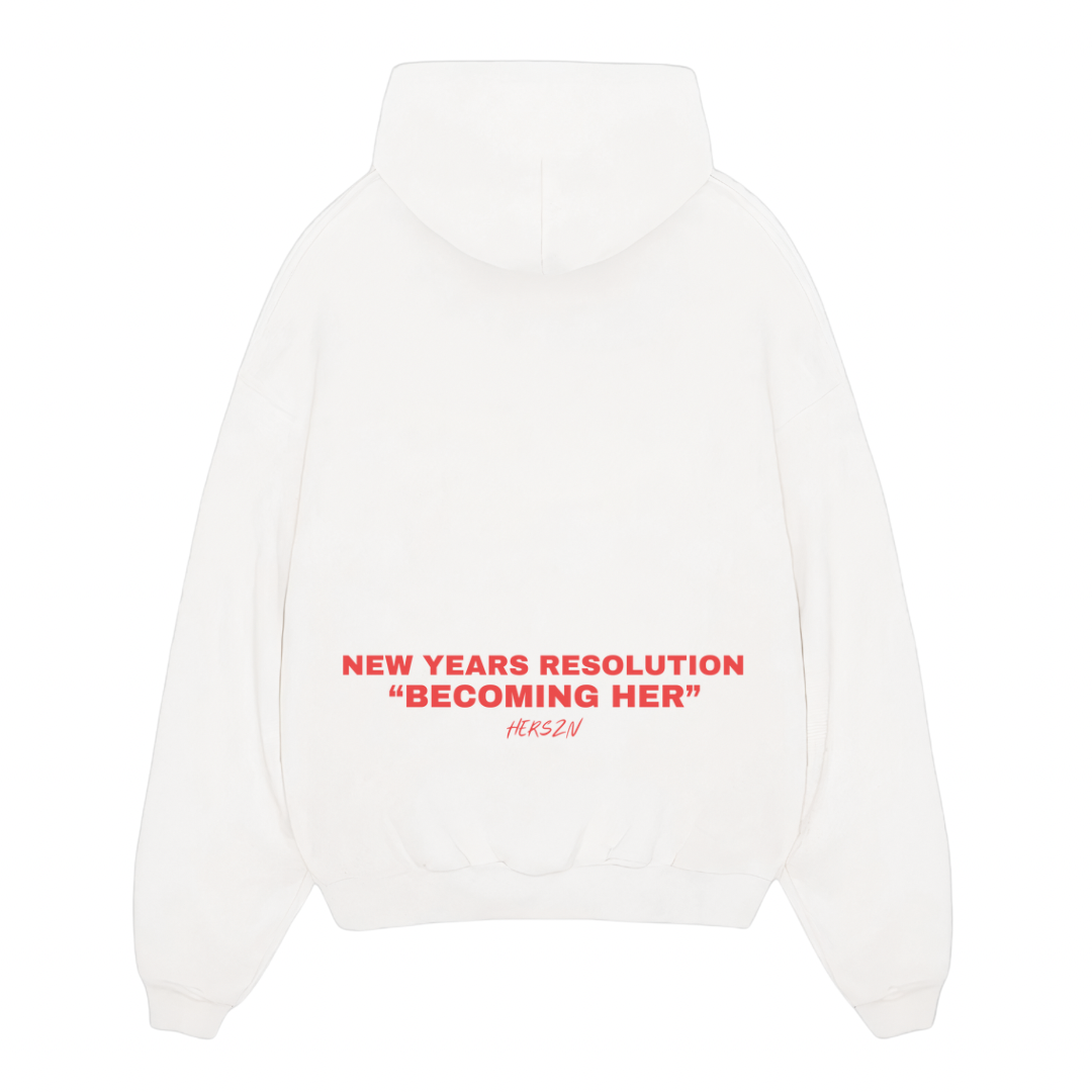 New Years Resolution Oversized Hoodie