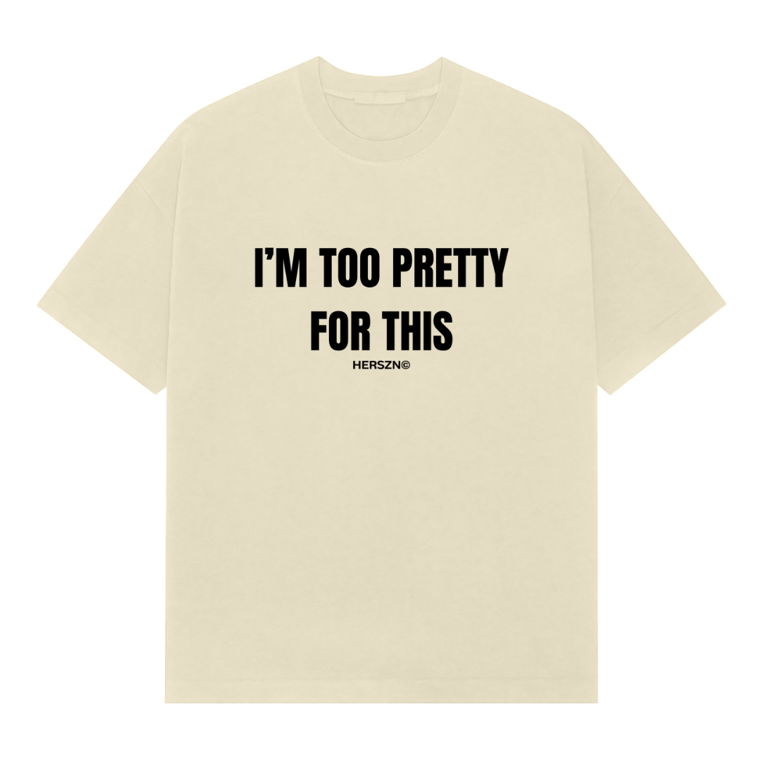 Too Pretty Oversized Tee
