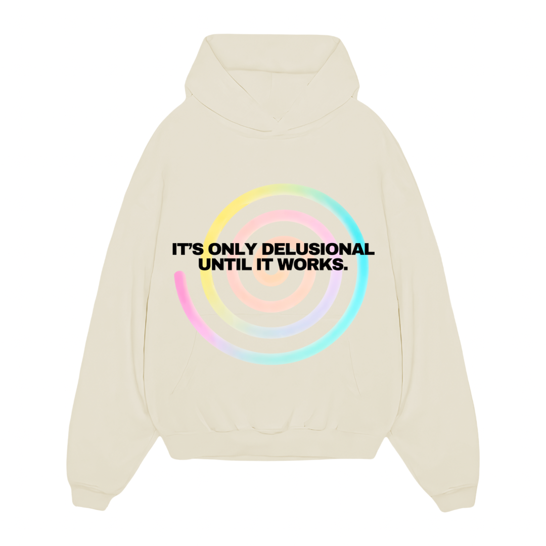 Delusional Oversized Hoodie