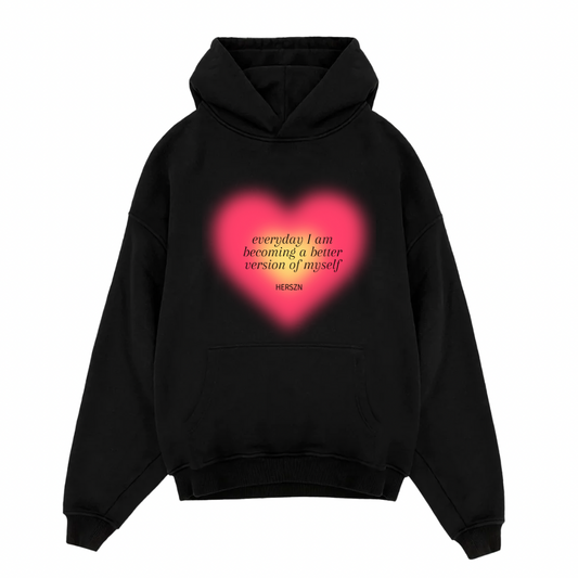 Everyday I'm becoming better Oversized Hoodie