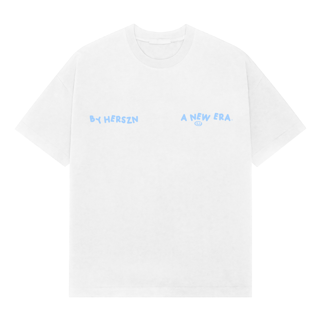 A New Era Oversized Tee Blue